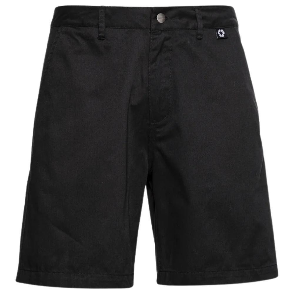 Afends Ninety Twos Recycled Relaxed Fit Black Shorts [Size: 30]