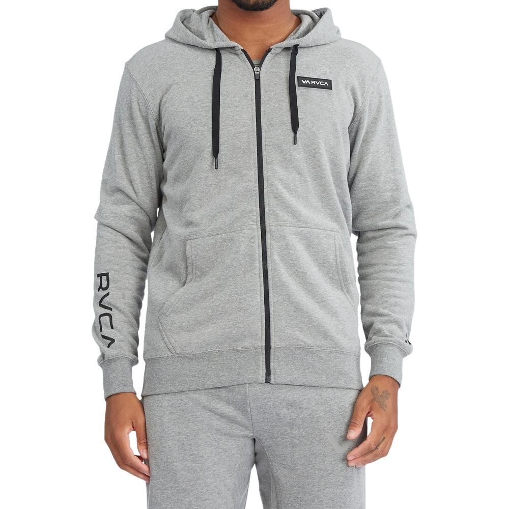 RVCA Swift Patch Heather Grey Hoodie