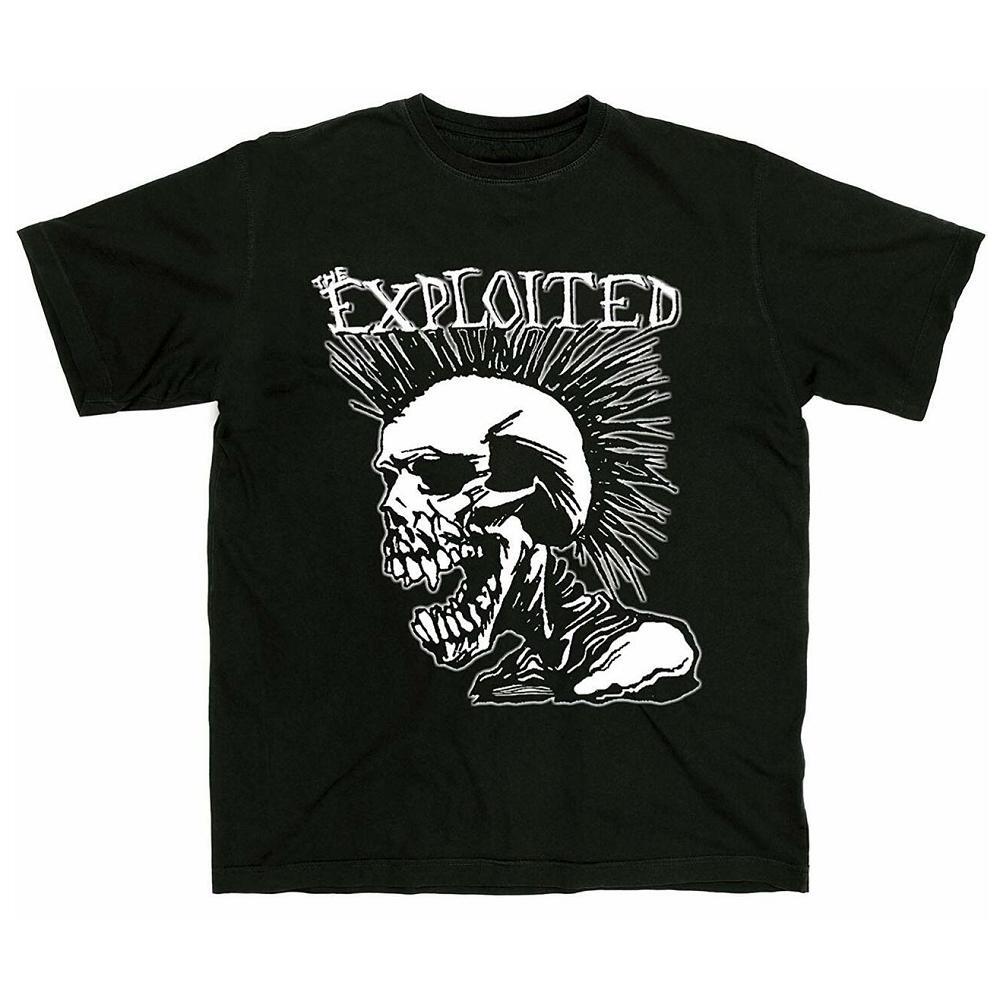 Band Shirts The Exploited Total Chaos Black T-Shirt [Size: M]
