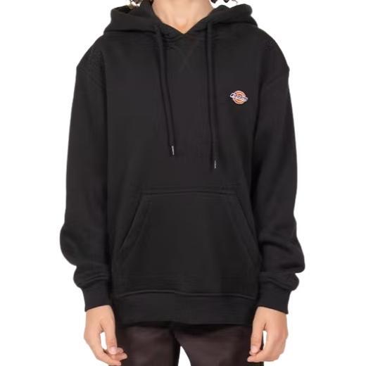Dickies H.S Rockwood Pop Over Black Youth Hoodie [Size: 12]