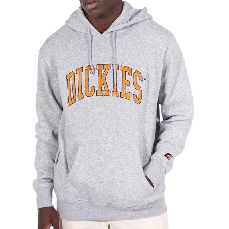 Dickies Gail Pop Over Grey Marle Hoodie [Size: M]