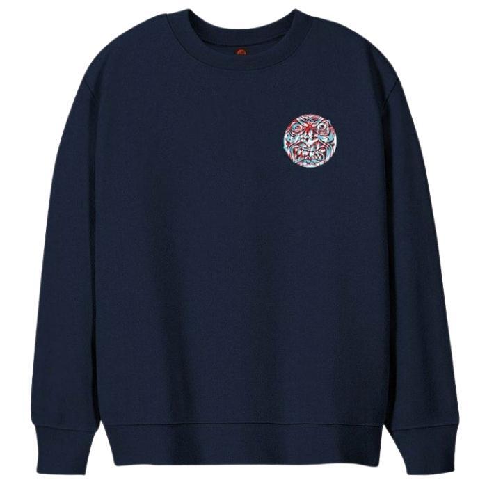 Santa Cruz Decoder Roskopp Dark Navy Youth Crew Jumper [Size: 8]