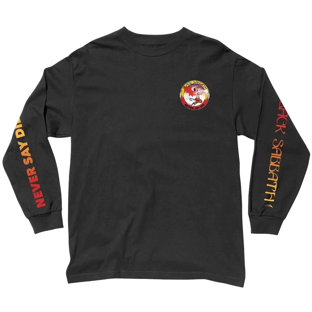 Lakai Never Say Die Black Long Sleeve Shirt [Size: S]