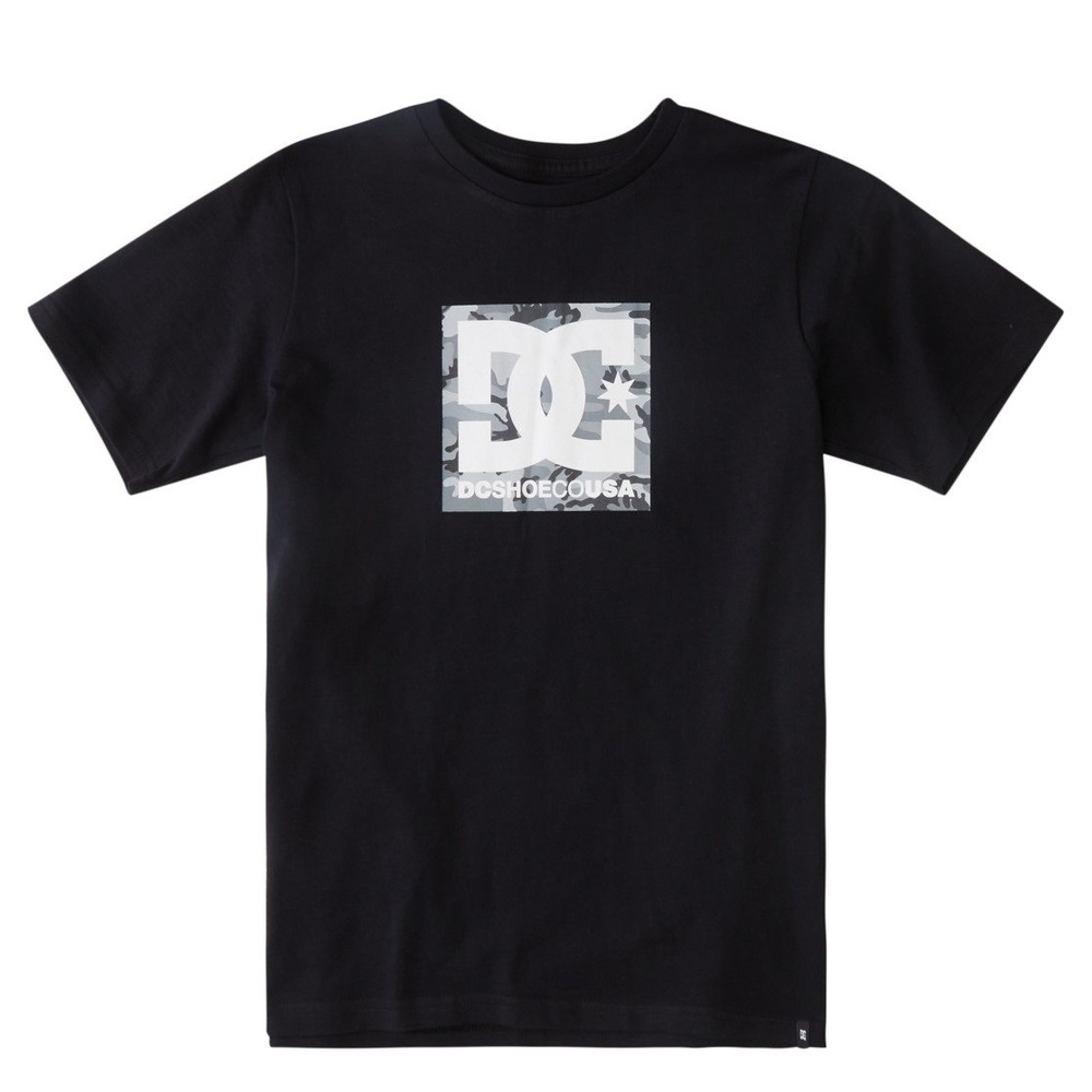 DC Star Fill Black Youth T-Shirt [Size: 10]