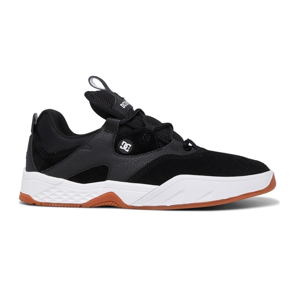 DC Kalis Black White Gum Mens Skate Shoes [Size: US 9]