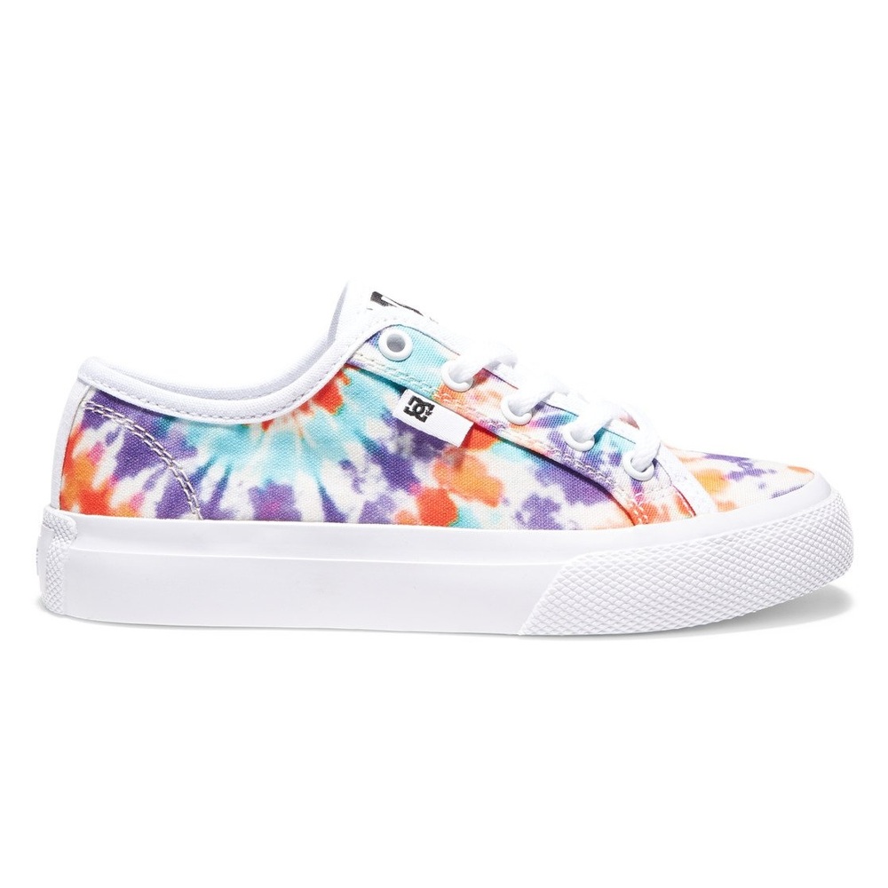 DC Manual Primary Tie Dye Youth Skate Shoes [Size: US 6]