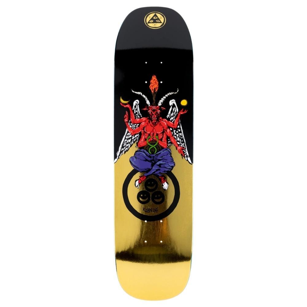 Welcome Bapholit On Stonecipher Black Gold 8.6 Skateboard Deck