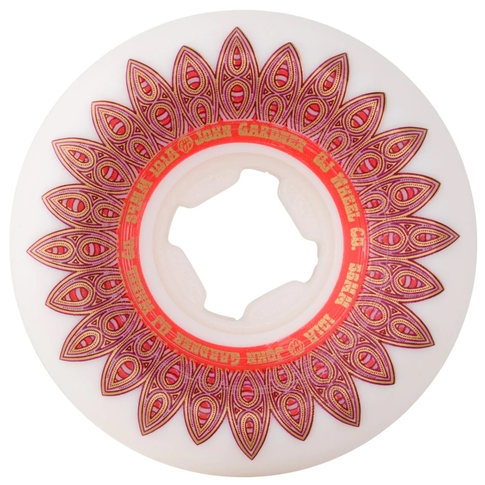 OJ Gardner Elite Mini Combo White Gold 56mm Skateboard Wheels