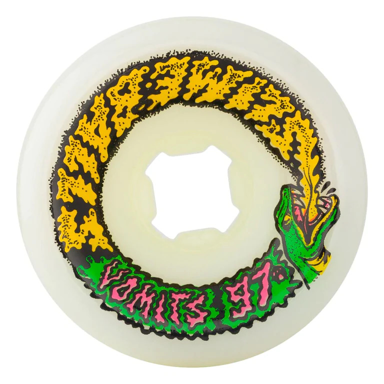 Slime Balls Snake Vomits White 97A 60mm Skateboard Wheels