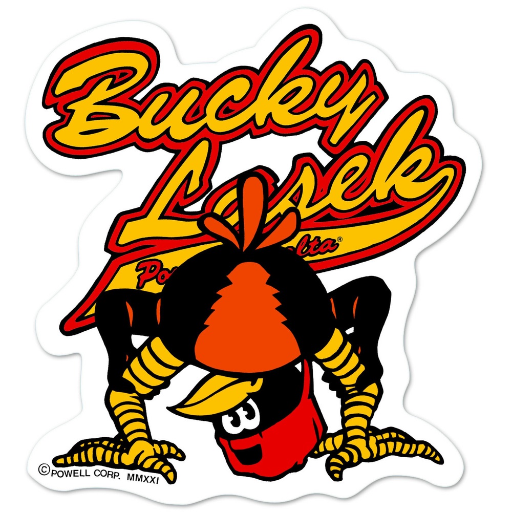 Powell Peralta Bucky Lasek Stadium Skateboard Sticker