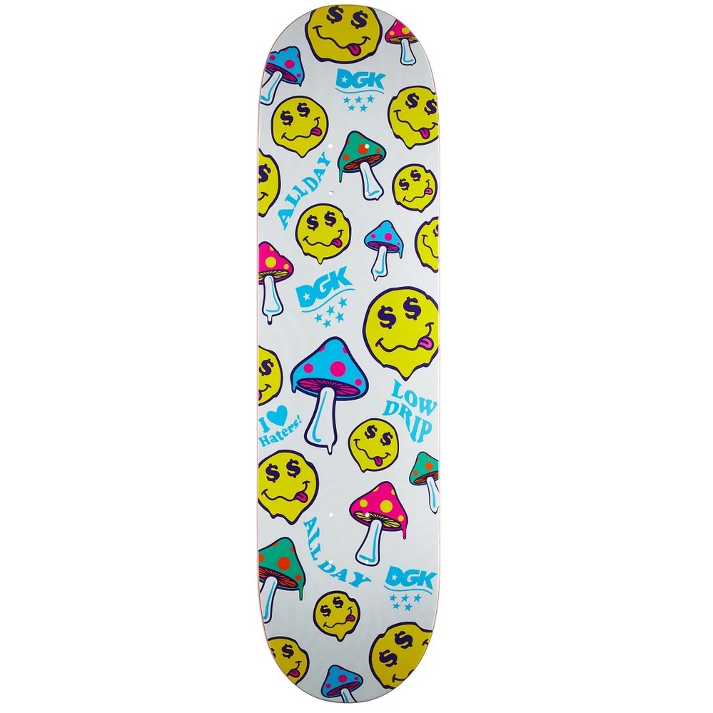 Dgk Happy Drip 8.25 Skateboard Deck