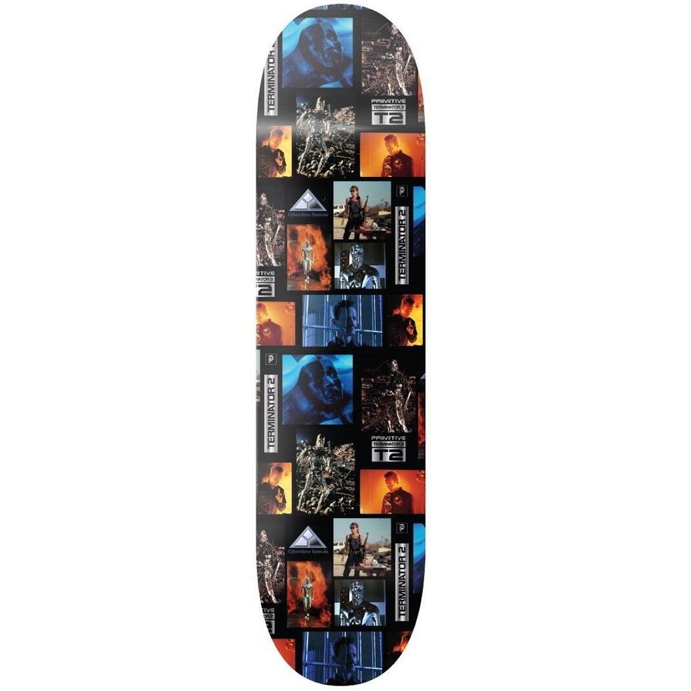 Primitive Terminator 2 Fate 8.25 Skateboard Deck