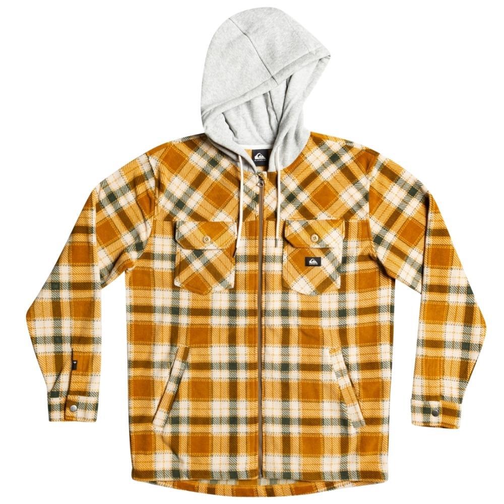Quiksilver Super Swell Cathay Flannelplaid Hoodie [Size: M]