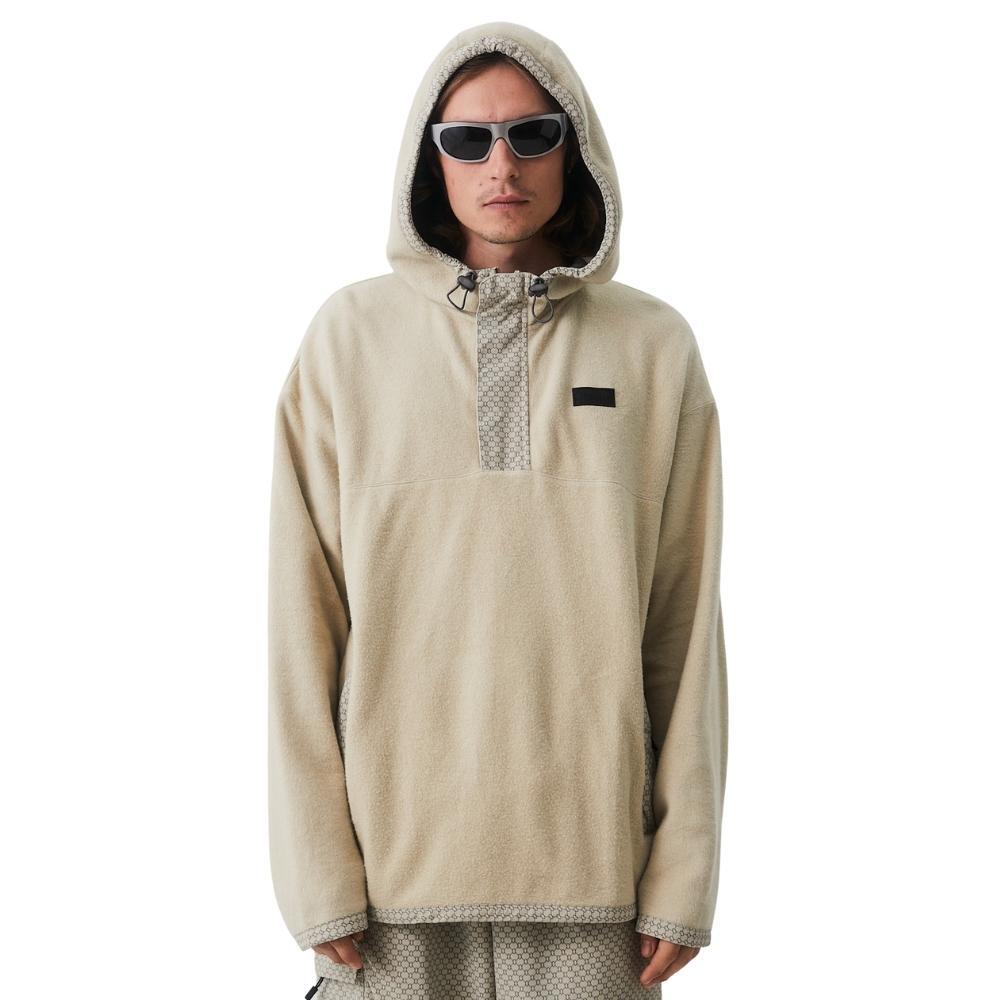 Afends Anthology Recycled Reverse Cement Hoodie [Size: M]