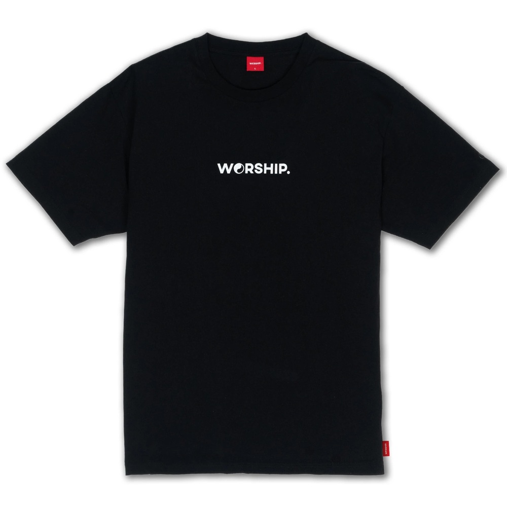 Worship Core Black T-Shirt [Size: L]
