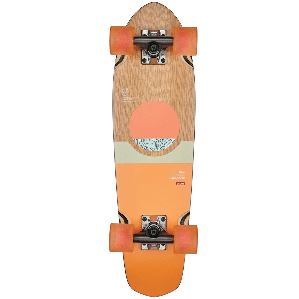Globe Blazer White Oak Concrete Cruiser Skateboard