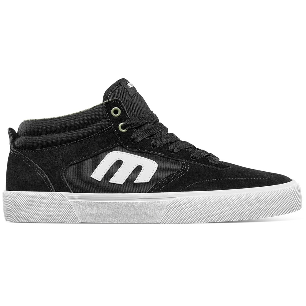 Etnies Windrow Vulc Mid Black White Mens Skate Shoes [Size: US 12]