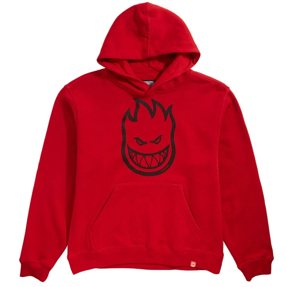 Spitfire Bighead Red Black Youth Hoodie [Size: S]