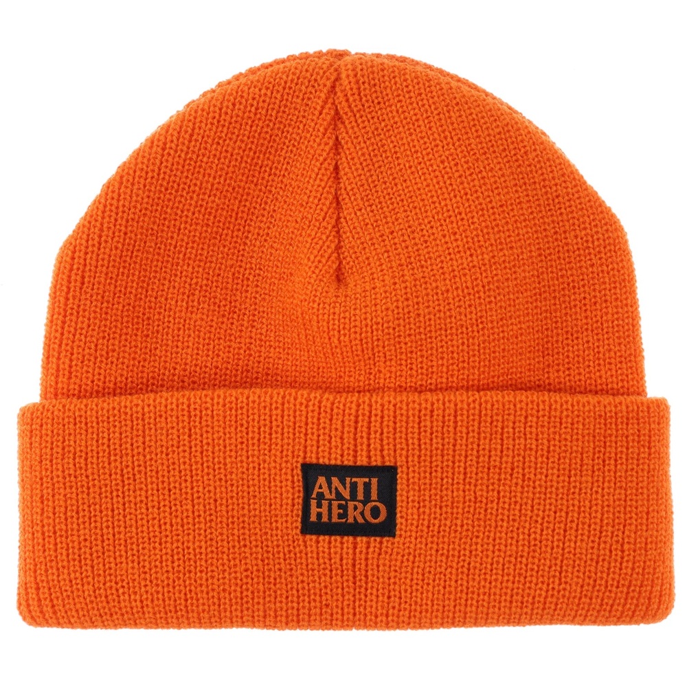 Anti Hero Lil Black Hero Orange Beanie