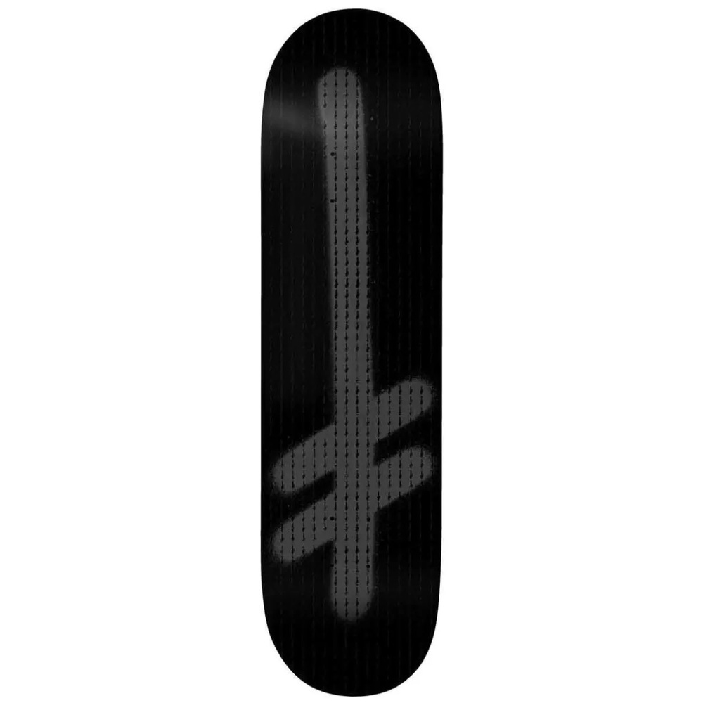 Deathwish Gang Logo Black Stamp 8.38 Skateboard Deck