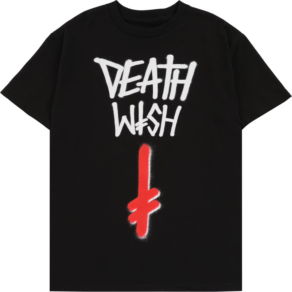 Deathwish Arch Logo Black T-Shirt [Size: S]