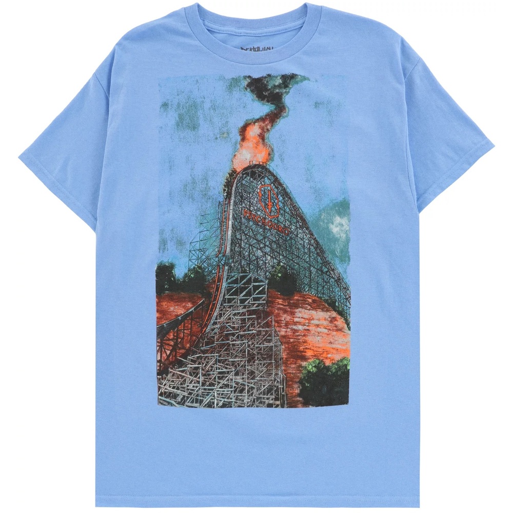 Deathwish Psychodoro Blue T-Shirt [Size: S]