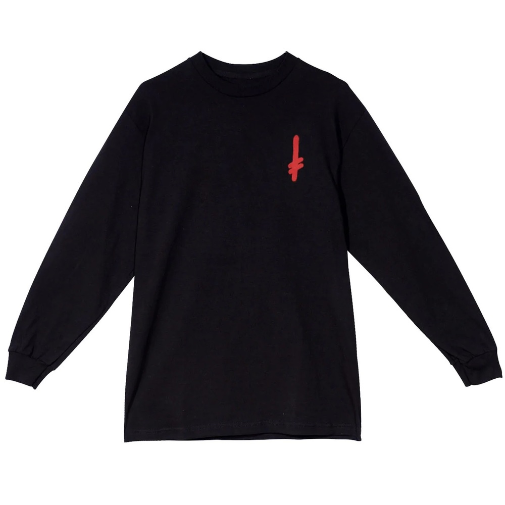 Deathwish Deathspray Black Long Sleeve Shirt [Size: S]