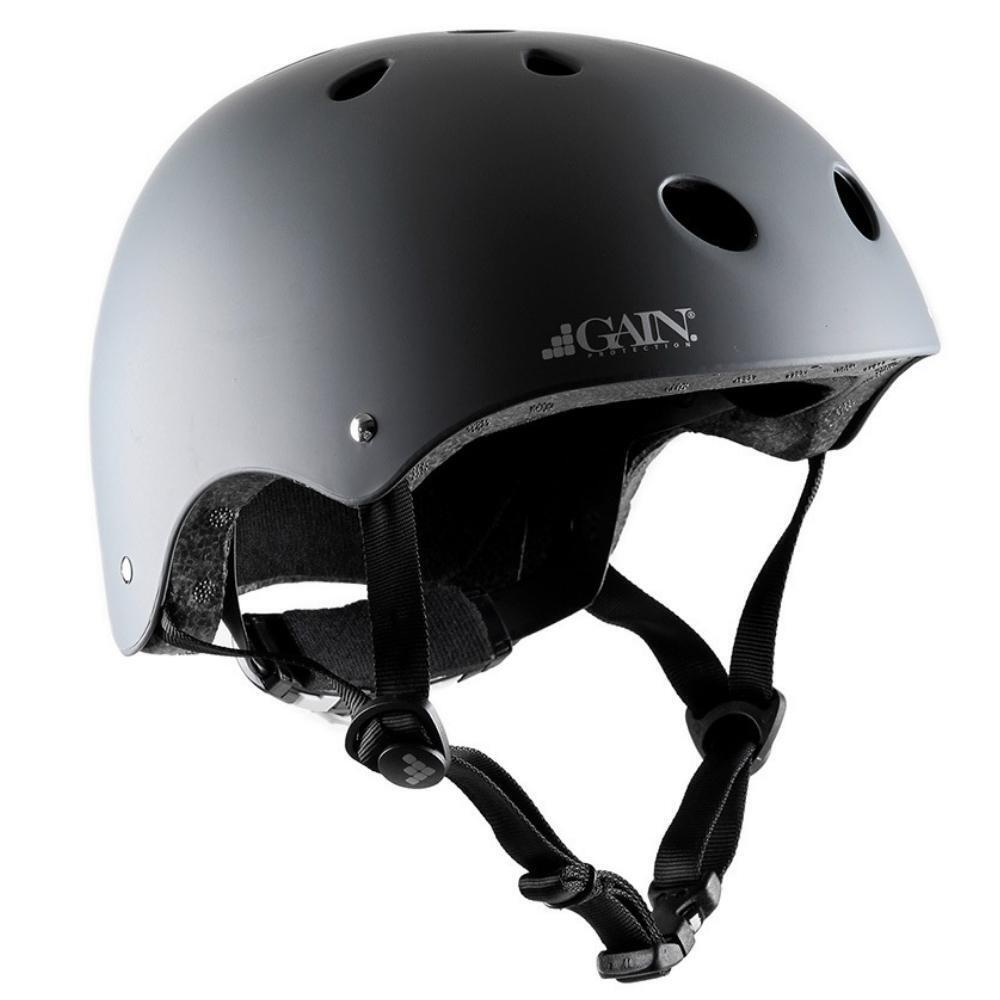 Gain Protection The Sleeper Matte Grey Adjustable Certified Helmet [Size: XS-M]