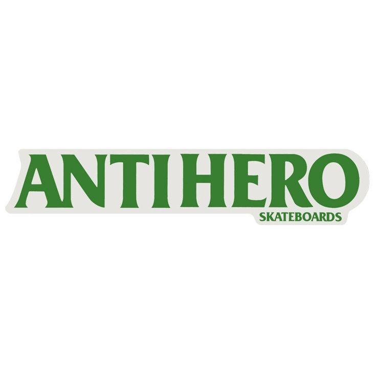 Anti Hero Long Sticker x 1 Green