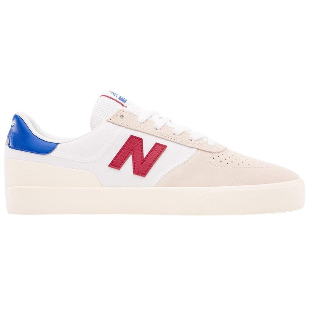 New Balance NM272 White Red Mens Skate Shoes [Size: US 8]