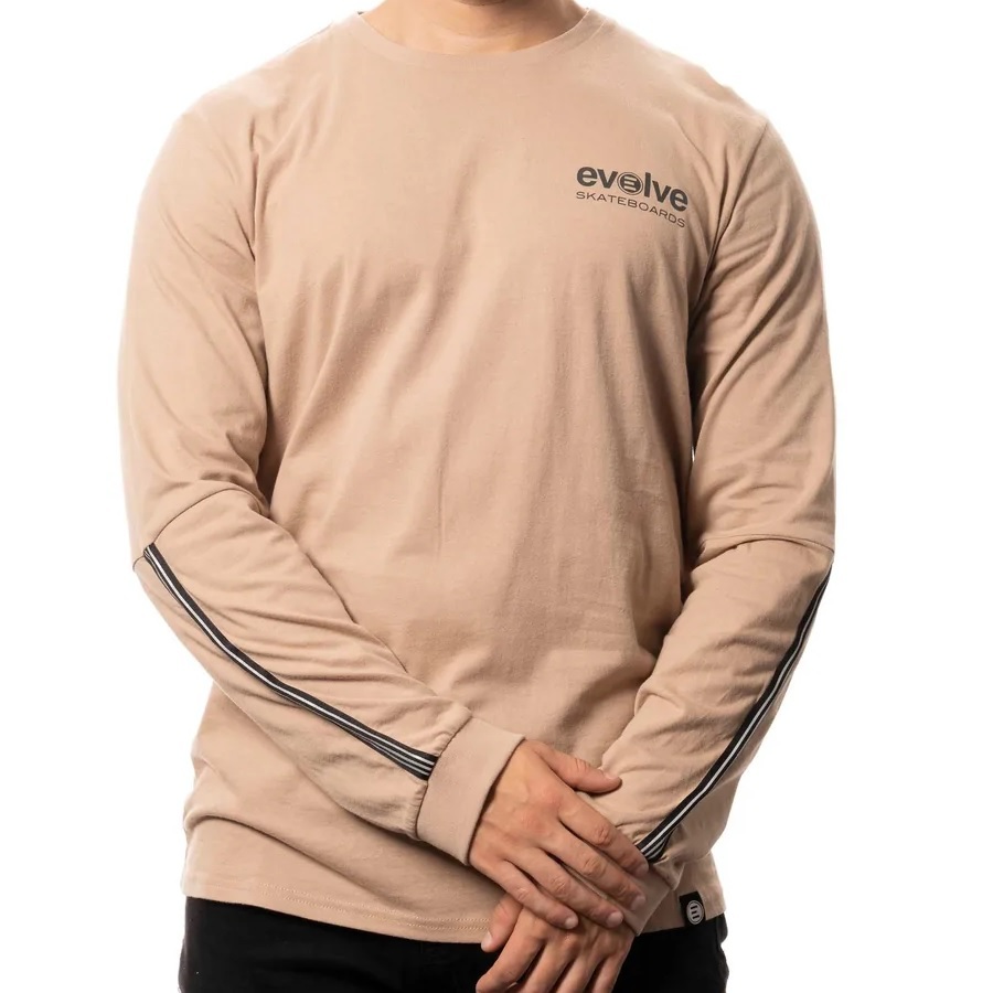 Evolve Core Khaki Long Sleeve Shirt [Size: M]