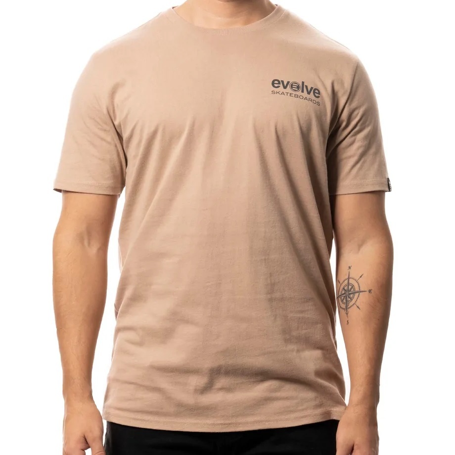 Evolve Core Khaki T-Shirt [Size: M]