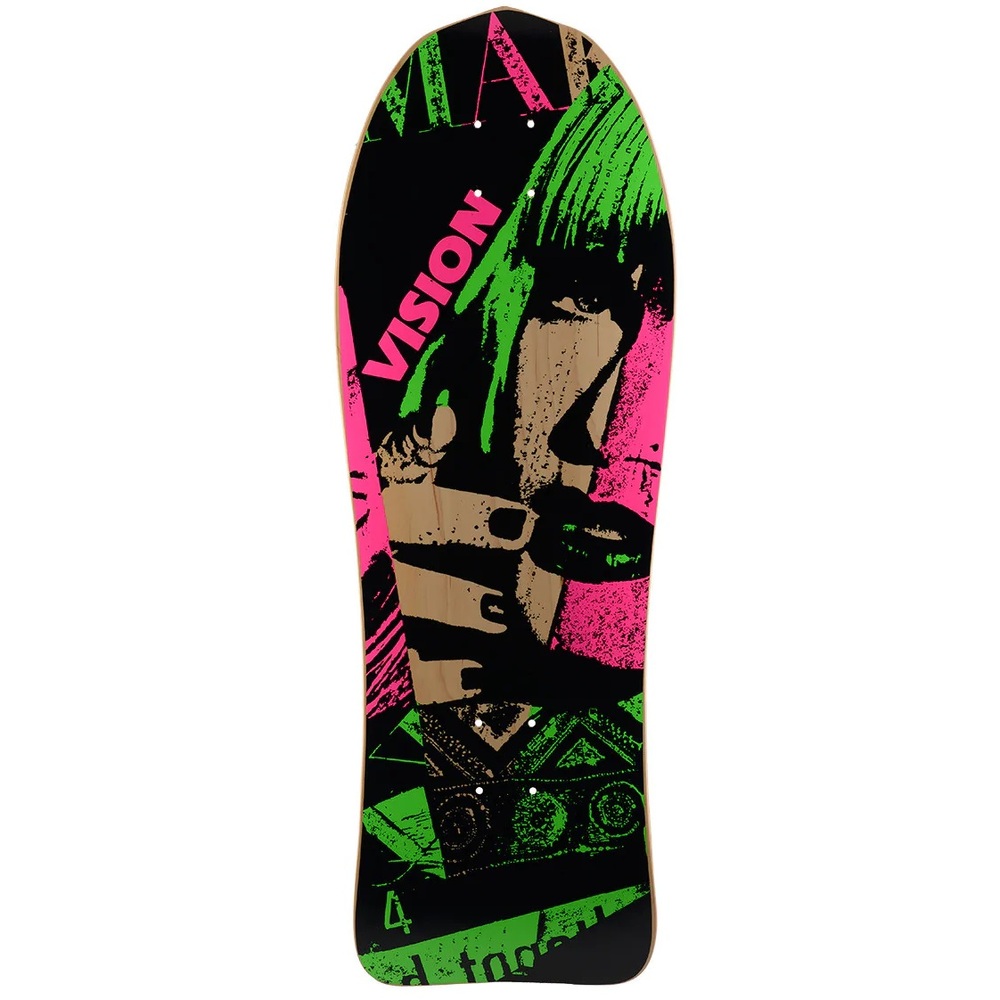 Vision Aggressor Natural Skateboard Deck