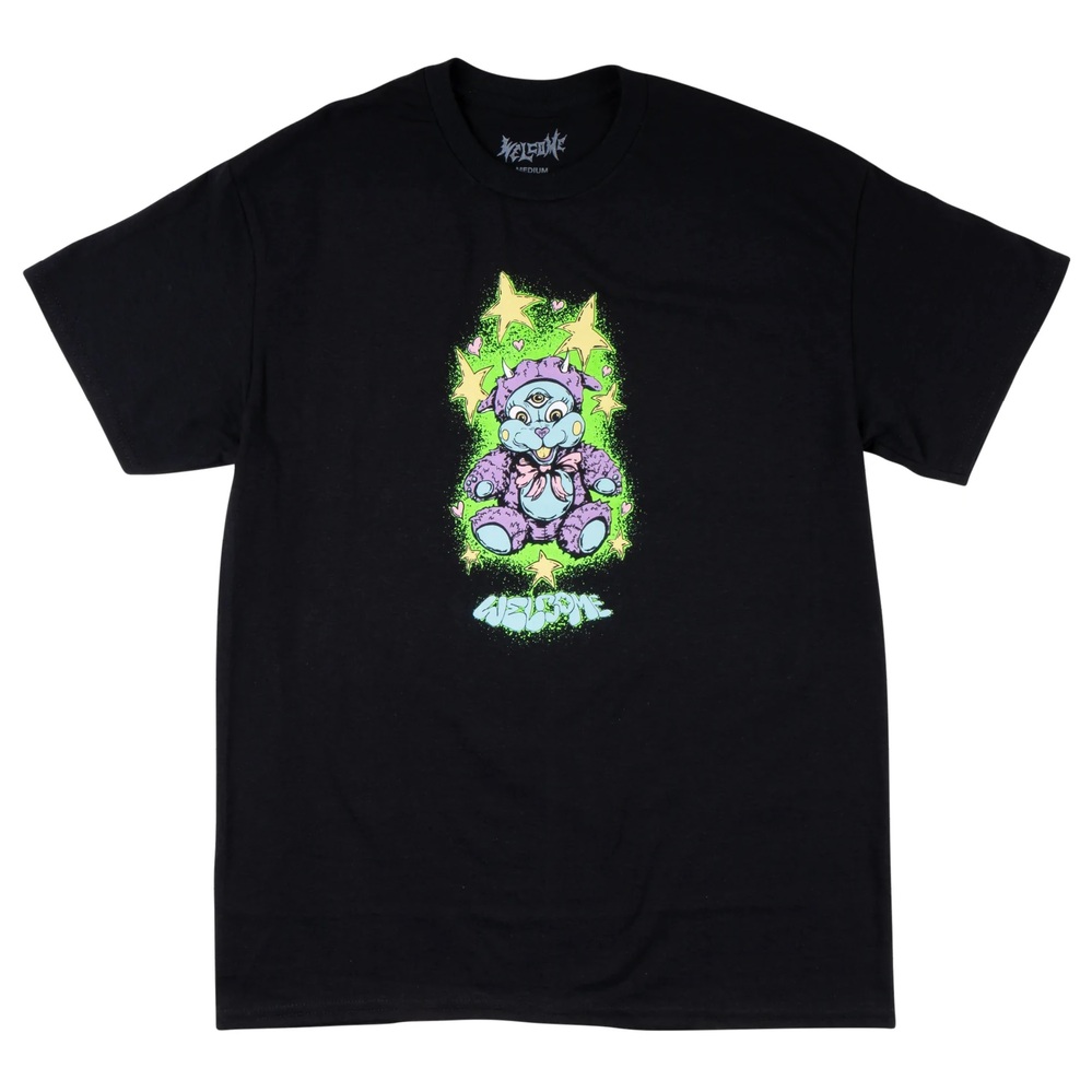 Welcome Skateboards Lamby Black T-Shirt [Size: M]