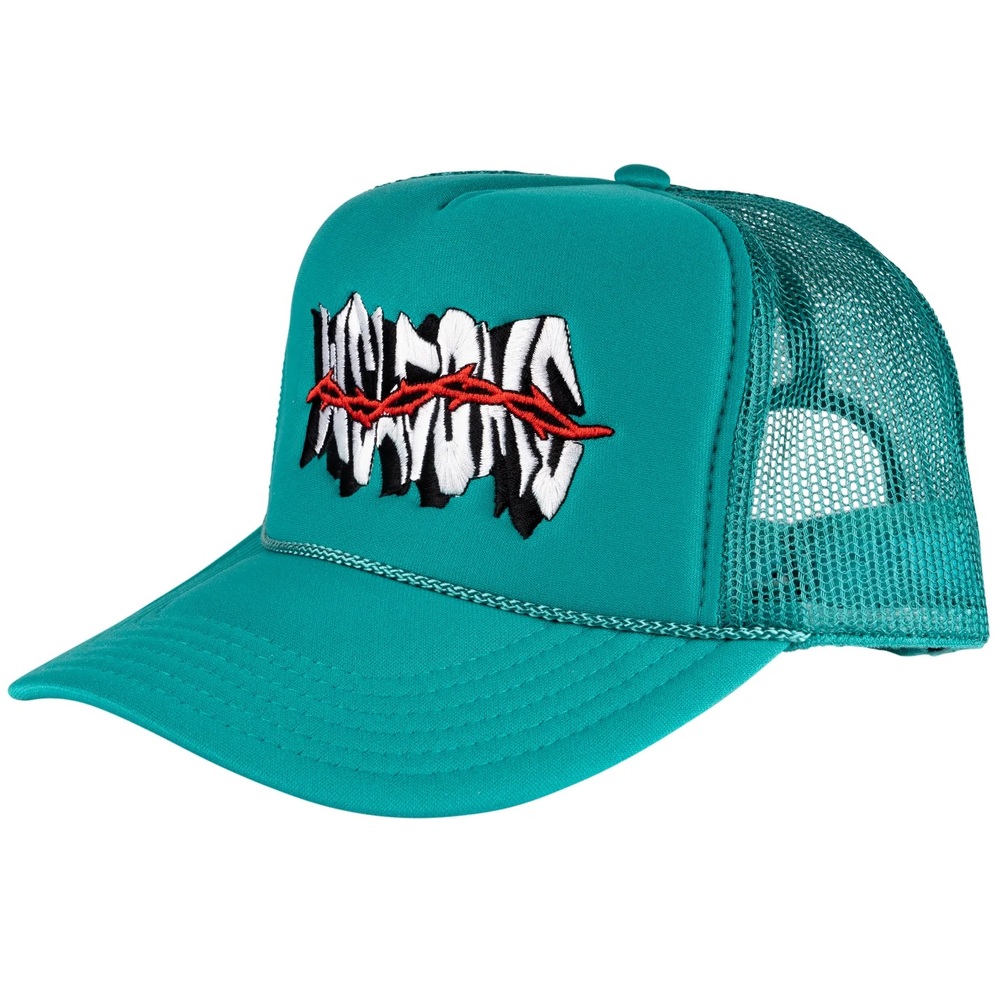 Welcome Skateboards Thorns Jade Trucker Hat