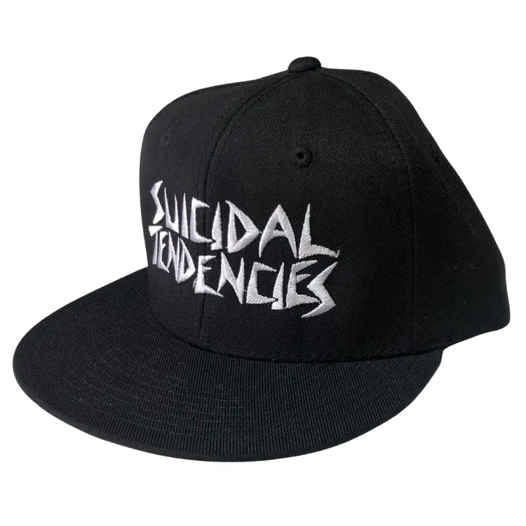 Dogtown Suicidal Skates Tendencies Possessed Black Snapback Hat