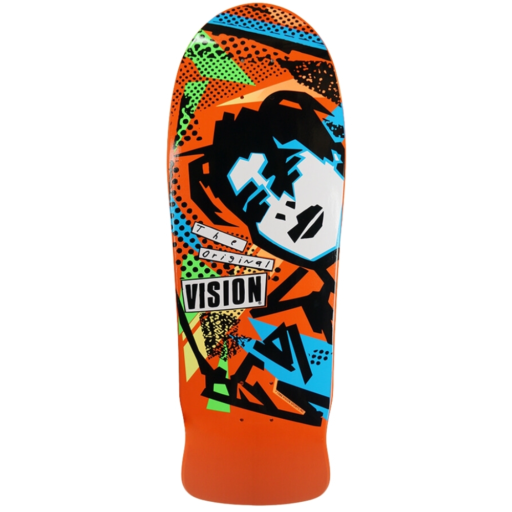 Vision MG Modern Concave Reissue Orange Skateboard Deck