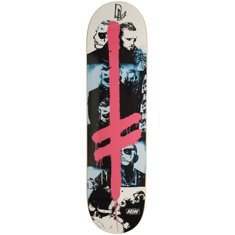 Deathwish Darby Allin Gang Logo Pink 8.0 Skateboard Deck
