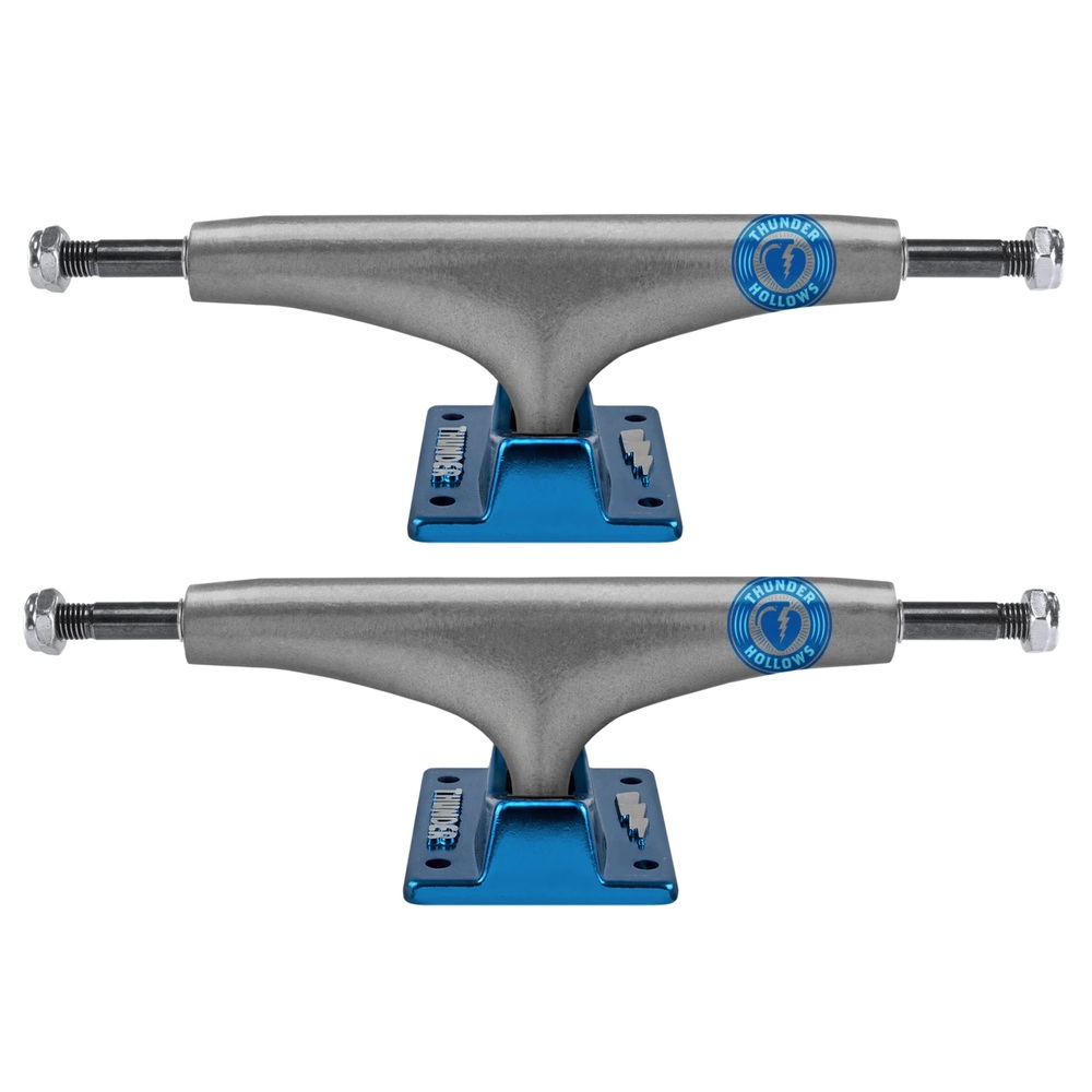 Thunder Hollow Charged Blue Set Of 2 Skateboard Trucks [Size: 147]