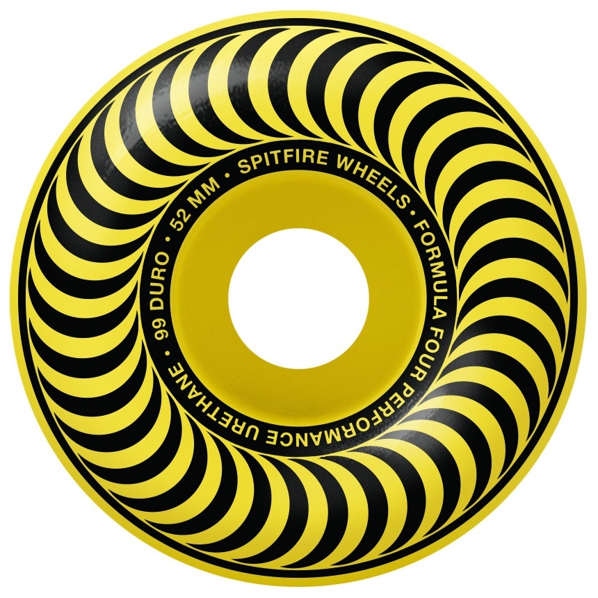 Spitfire Chroma Classic F4 99D 52mm Skateboard Wheels