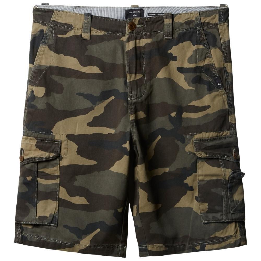 Quiksilver Crucial Battle Thyme Everyday Camo 21" Shorts [Size: 34]