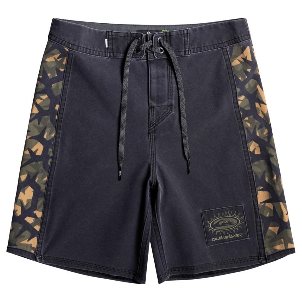 Quiksilver Surfsilk Arch Black 15" Youth Shorts [Size: 10]
