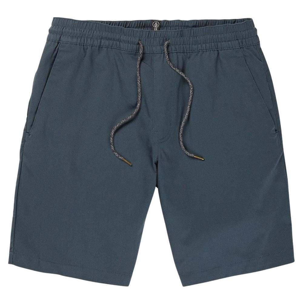 Volcom Frickin Elastic Marina Blue 15" Youth Shorts [Size: 10]