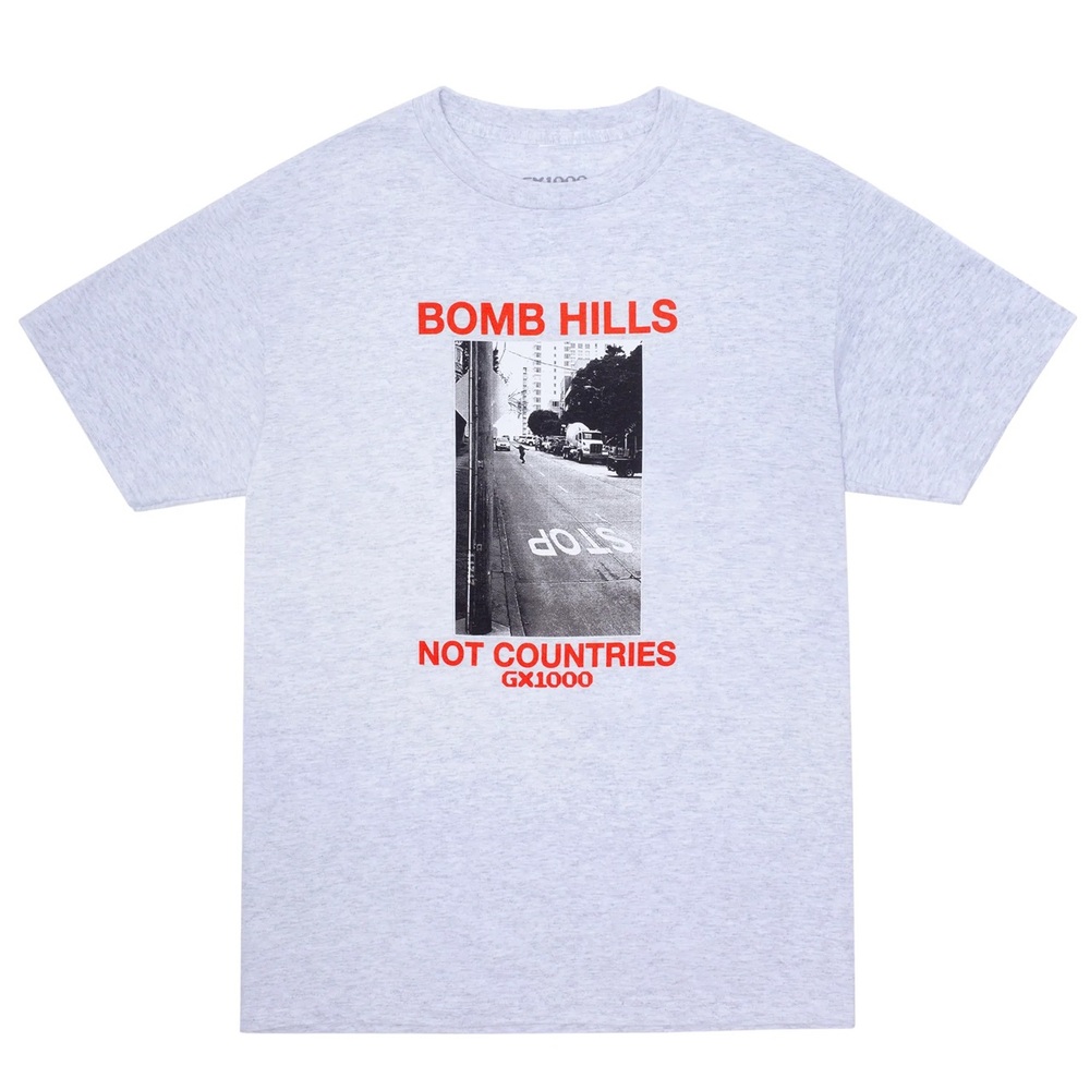 Gx1000 Bomb Hills Ash T-Shirt [Size: M]