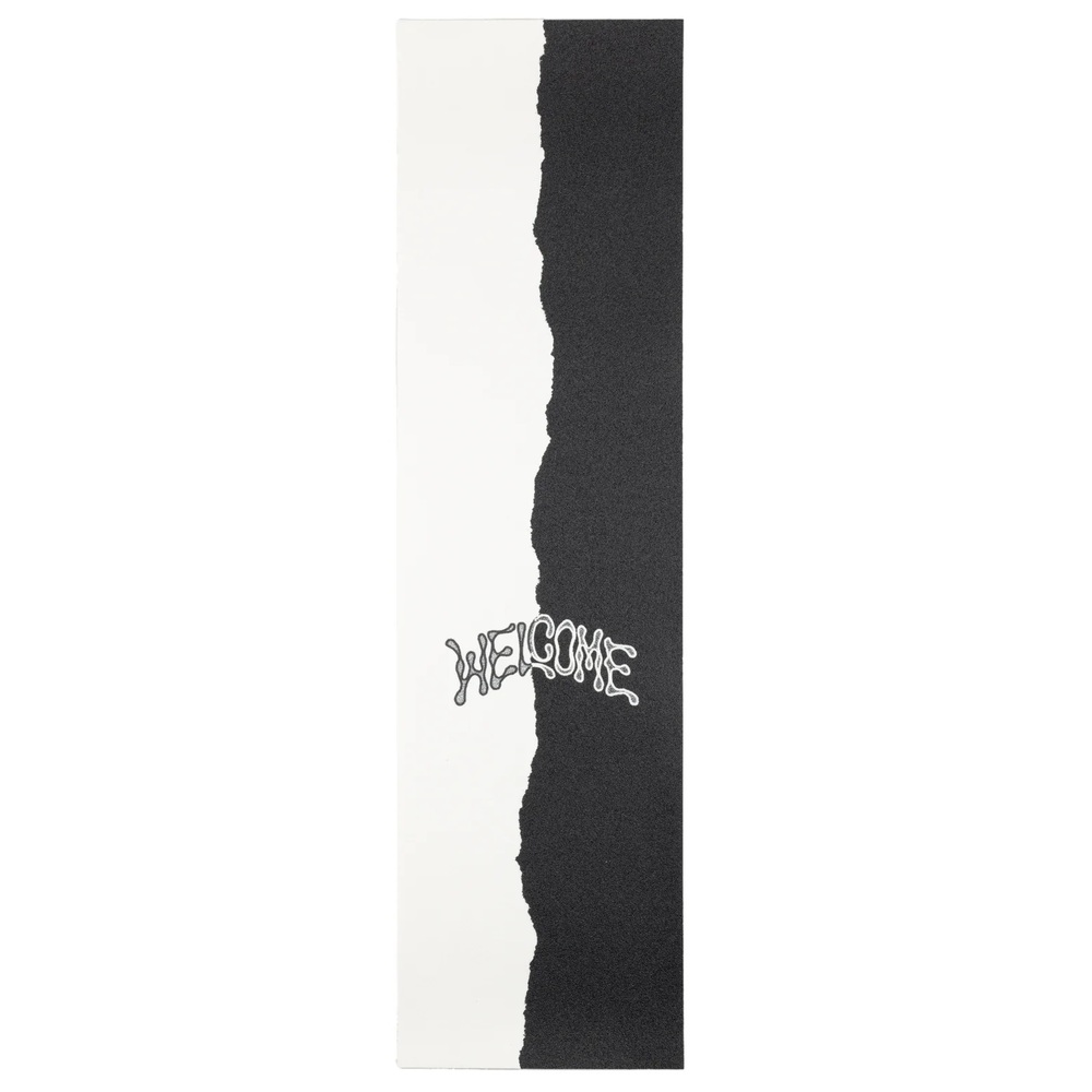 Welcome Halfblood Black White 9 x 33 Skateboard Grip Tape Sheet