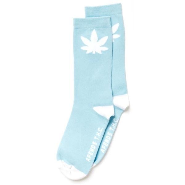 Afends Controlla Hemp Sky Blue Socks