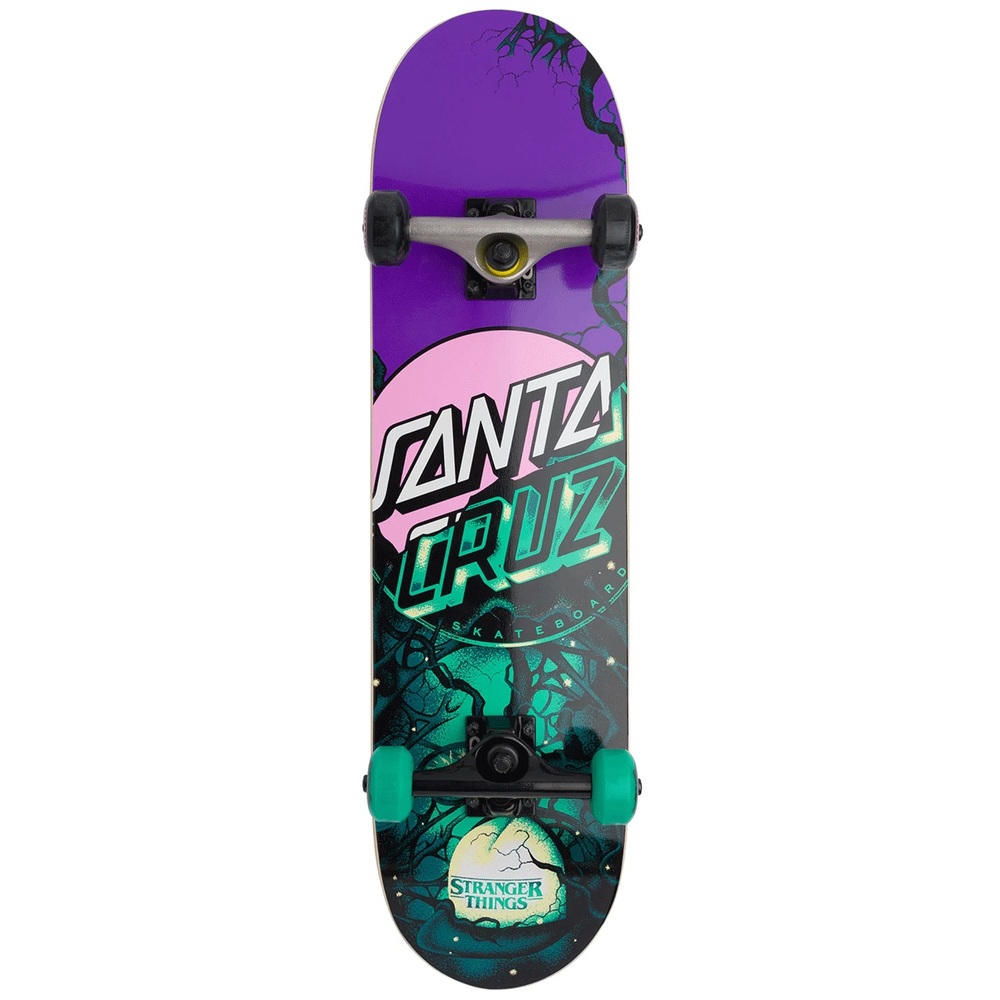 Santa Cruz Stranger Things Classic Dot 7.75 Complete Skateboard