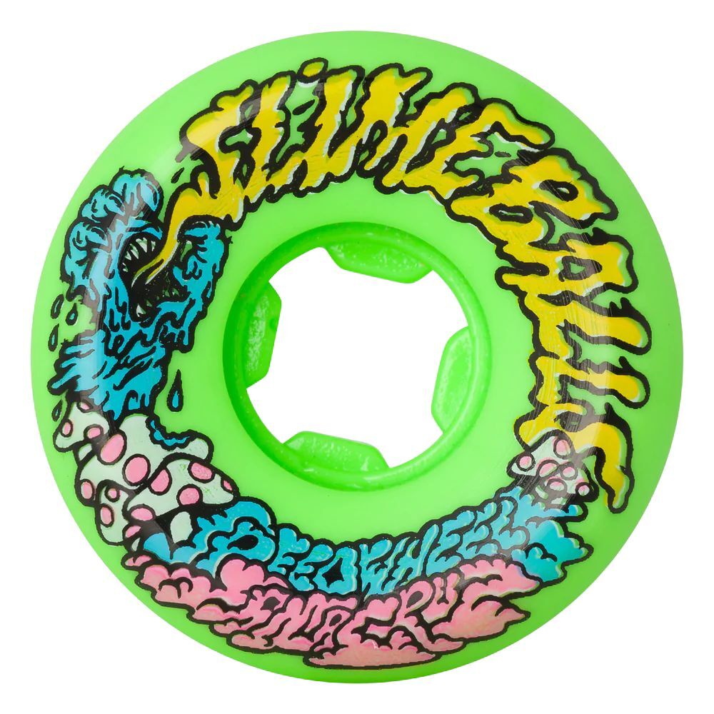 Slime Balls Vomit Mini II Green 97A 53mm Skateboard Wheels