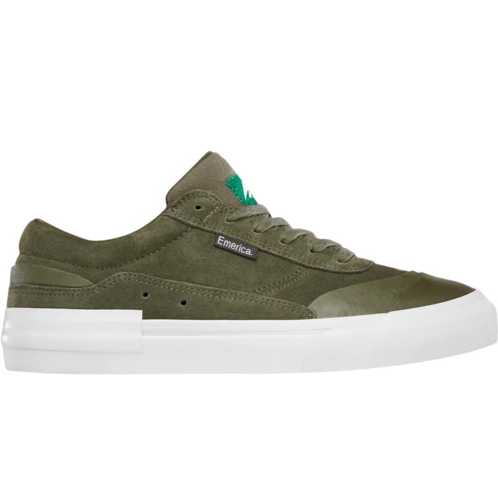 Emerica Vulcano Olive Mens Skate Shoes [Size: US 9]