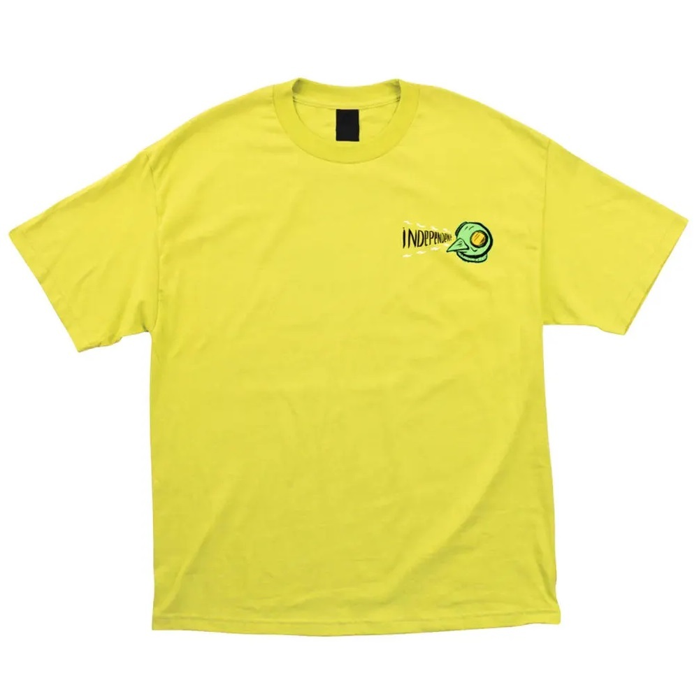 Independent Tony Hawk Transmission Yellow T-Shirt [Size: M]